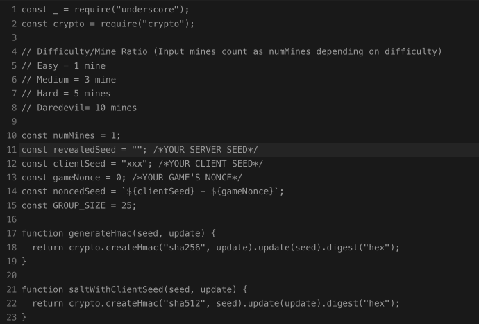 roobet mission uncrossable verify result code